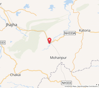 Map of Telwabazar, Bihar