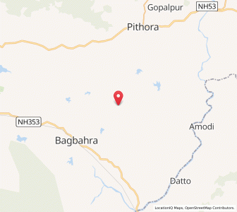 Map of Tendukona, Chhattisgarh