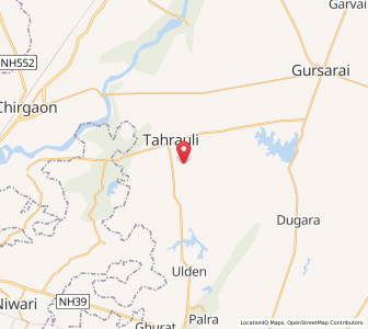Map of Tendwa, Uttar Pradesh