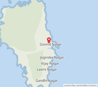 Map of Tenlaa, Andaman and Nicobar Islands