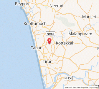 Map of Tennala, Kerala
