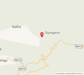 Map of Tesha, Arunachal Pradesh