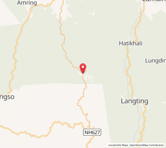 Map of Thaijuari, Assam