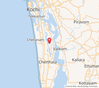 Map of Thaikkattussery, Kerala