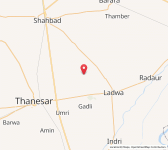 Map of Thalipur, Haryana