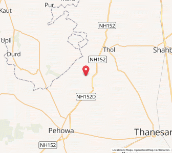 Map of Thandran, Haryana