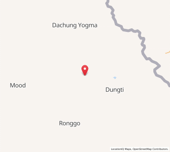 Map of Thangra, Kashmir