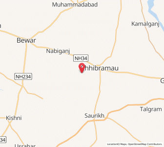 Map of Thanpur Nigoh, Uttar Pradesh