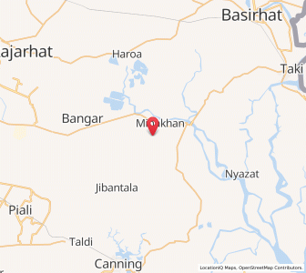 Map of Thaola, West Bengal