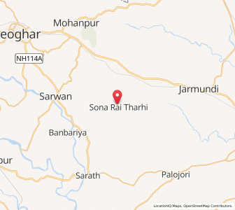 Map of Thari Sonarai, Jharkhand