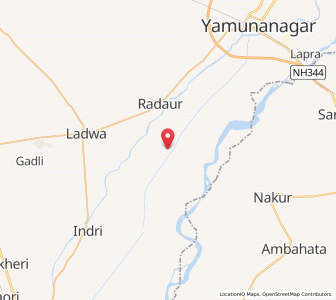 Map of Thaska Khadar, Haryana