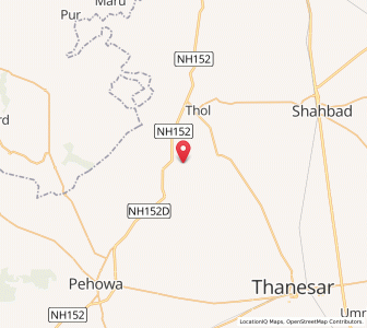 Map of Thaska Miranji Sahib, Haryana