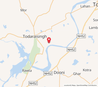 Map of Thata, Rajasthan