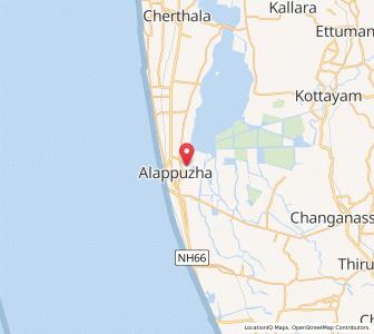 Map of Thathampally, Kerala