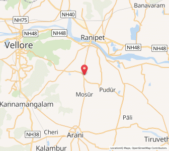 Map of Thimiri, Tamil Nadu
