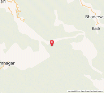 Map of Thirdu, Kashmir
