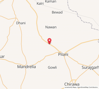 Map of Thirpali Bari, Rajasthan