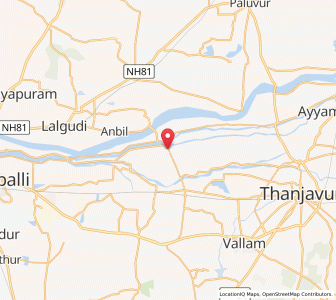 Map of Thirukattupalli, Tamil Nadu