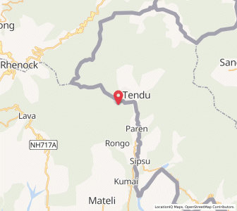 Map of Thode, West Bengal