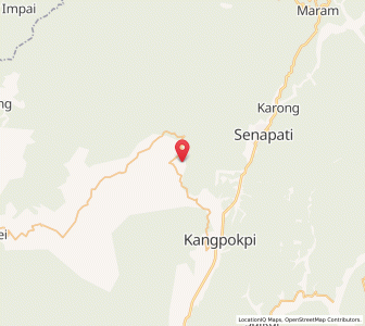 Map of Thonglang, Manipur