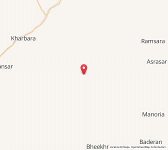 Map of Thotya, Rajasthan