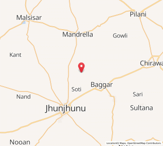 Map of Tibra ki Dhani, Rajasthan