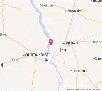 Map of Tigri, Uttar Pradesh
