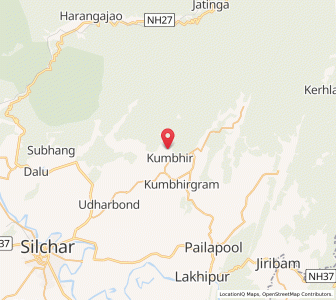 Map of Tikalpur, Assam