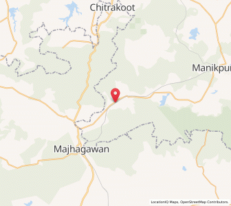 Map of Tikaria, Madhya Pradesh