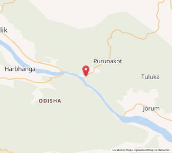 Map of Tikarparha, Odisha