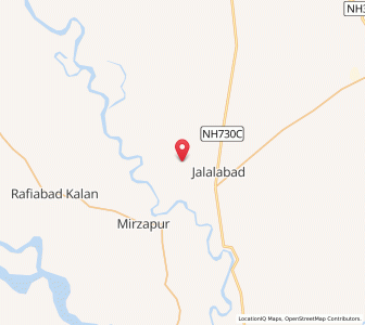 Map of Tikhola, Uttar Pradesh