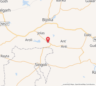 Map of Tilasma, Rajasthan