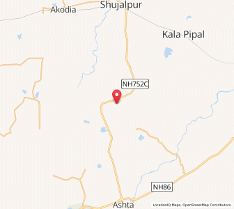 Map of Tilawad, Madhya Pradesh