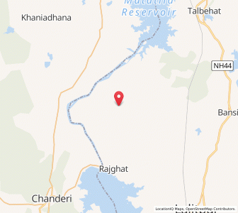 Map of Tilehri, Uttar Pradesh