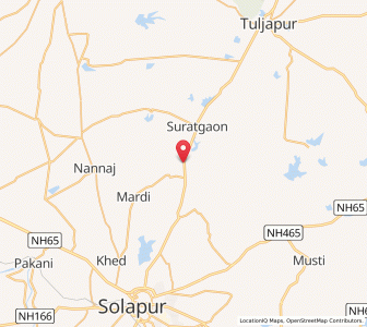 Map of Timdulvadi, Maharashtra