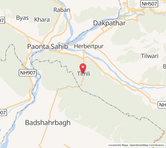 Map of Timli, Uttarakhand