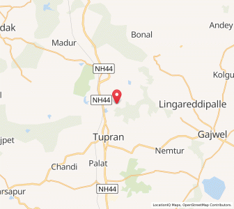 Map of Timmaipalli, Andhra Pradesh