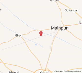 Map of Tindauli, Uttar Pradesh