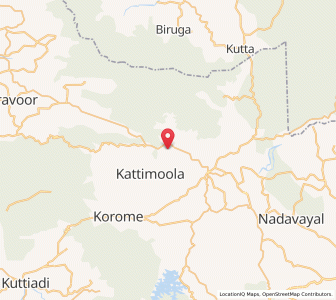 Map of Tindummal, Kerala