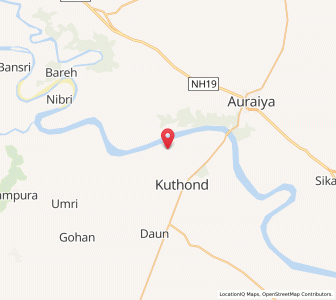 Map of Tirawali, Uttar Pradesh