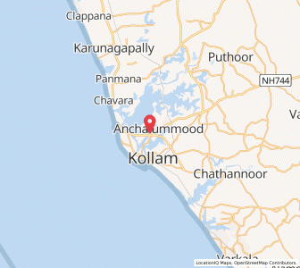 Map of Tirkadavur, Kerala