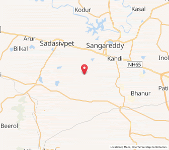 Map of Tirpol, Andhra Pradesh