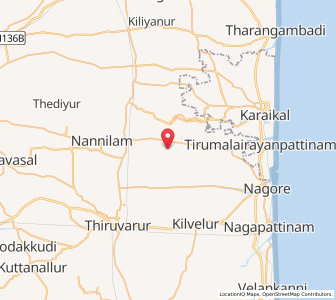 Map of Tirukkannapuram, Tamil Nadu