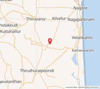 Map of Tirukkuvalai, Tamil Nadu