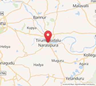 Map of Tirumakudal Narsipur, Karnataka