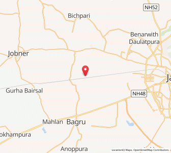 Map of Tiwariwala, Rajasthan
