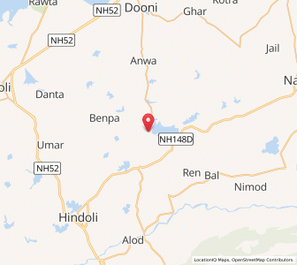Map of Toda ka Gothra, Rajasthan
