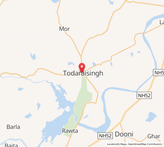Map of Todaraisingh, Rajasthan