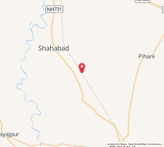 Map of Todarpur, Uttar Pradesh