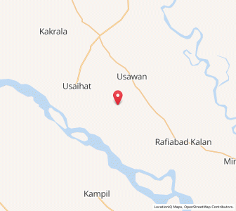 Map of Todi Nagla, Uttar Pradesh